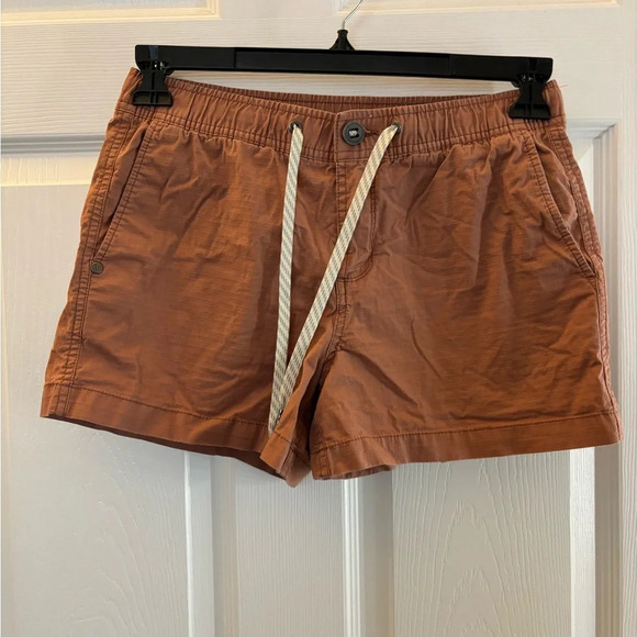 Vuori Pants - Vuori Ripstop Shorts Copper color